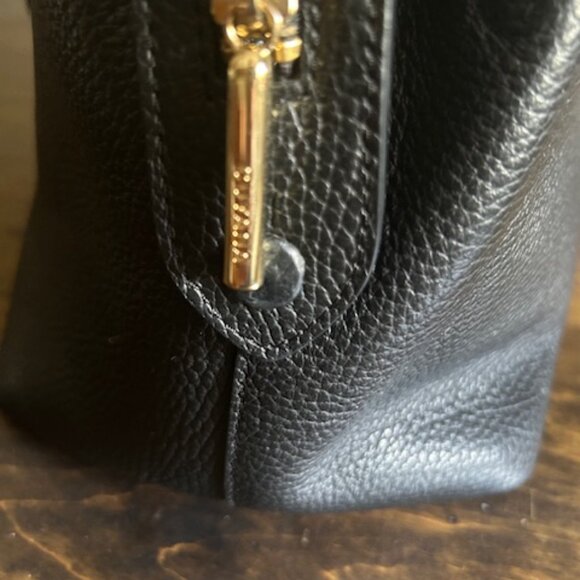 Cuyana Black Pebbled Leather Satchel - Picture 5 of 6